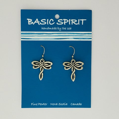 Basic Spirit Pewter Earrings