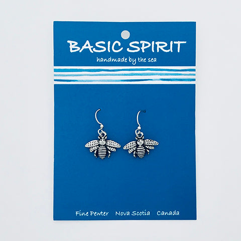 Basic Spirit Pewter Earrings