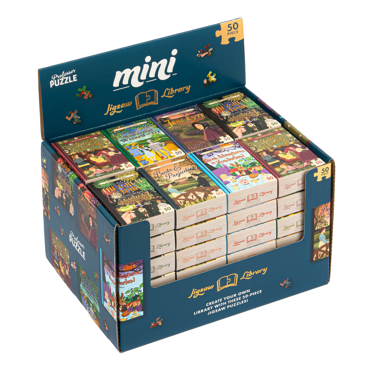 Mini Literary Jigsaw Library