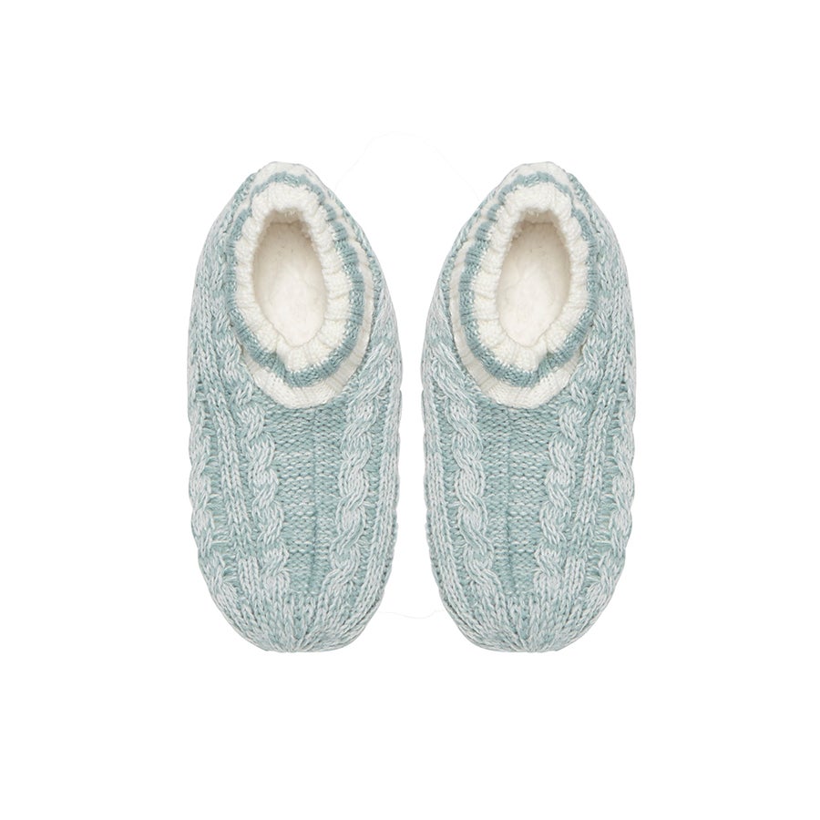 Harman Cable Knit Slippers