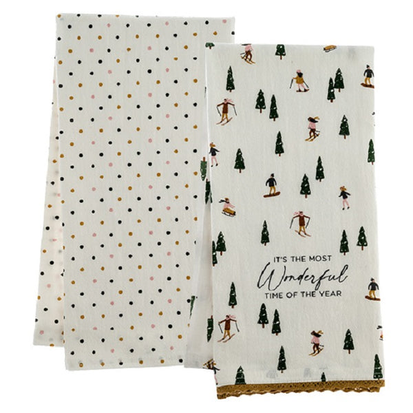 Karma Christmas Tea Towels / Napkins