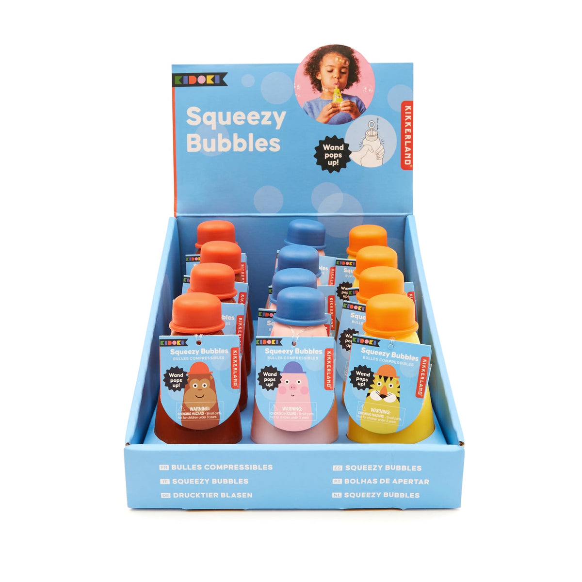 Kikkerland Squeezy Bubbles