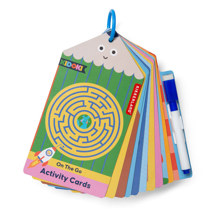 KIDOKI PLAY &amp; ERASE ACTIVITY CARDS