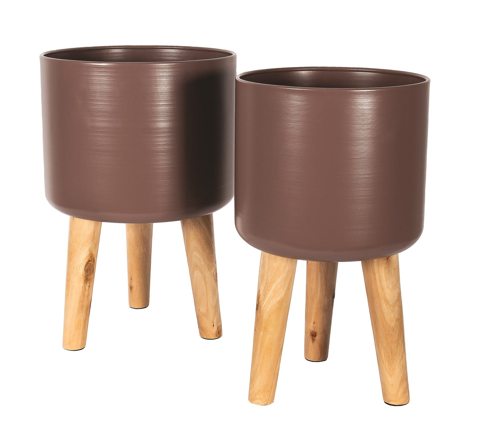 Plum Planter With Legs