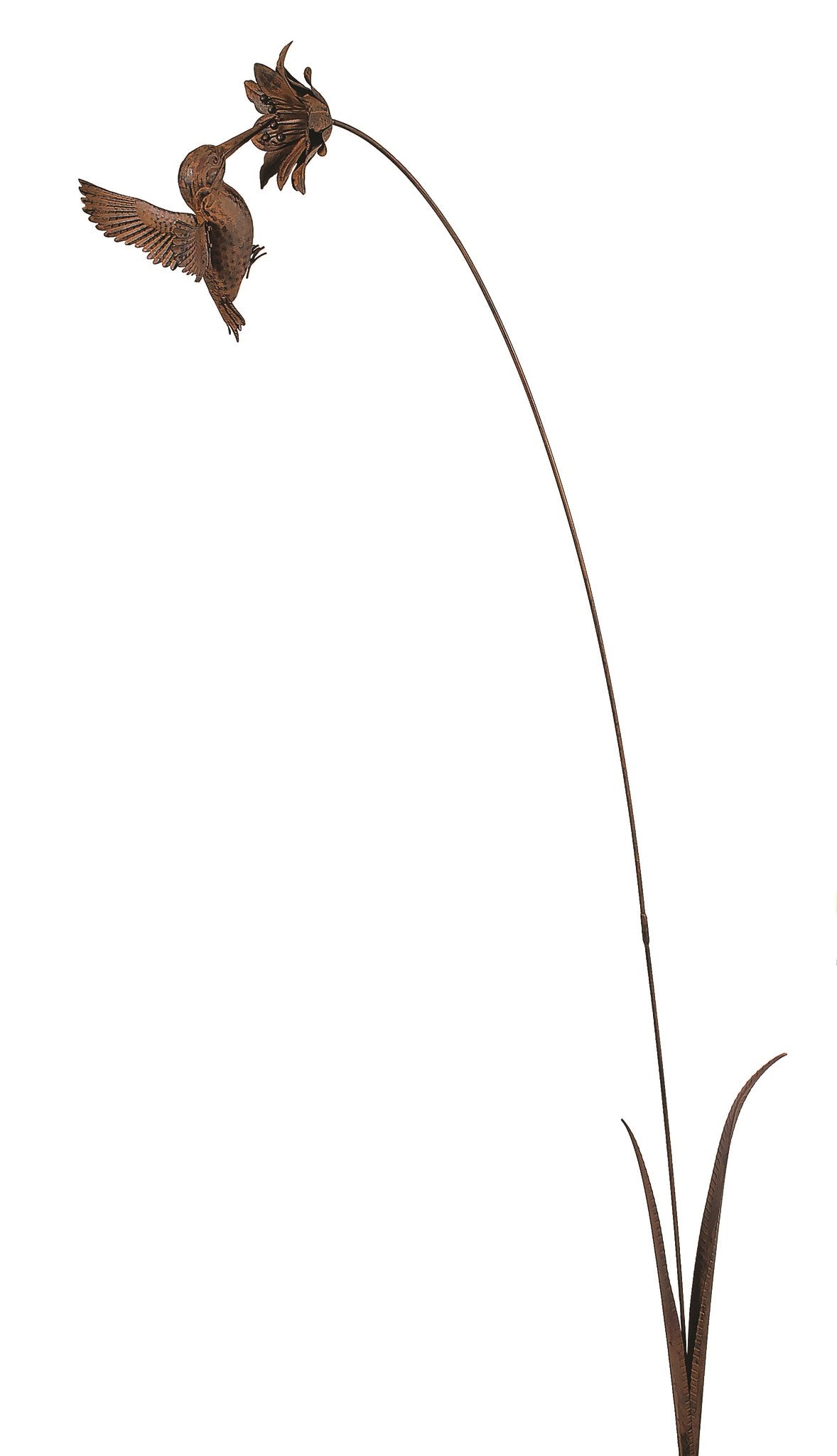 Antique Look Metal Ornament Garden Stake