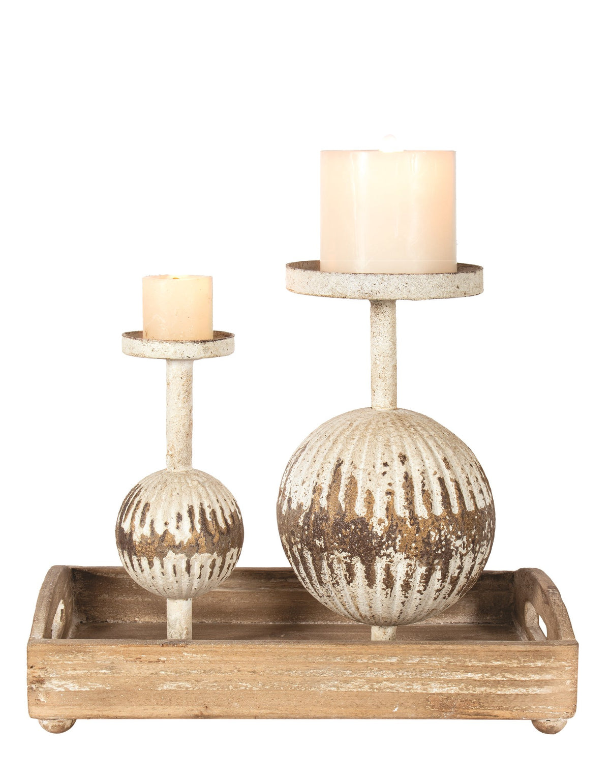 Two Candle Tray