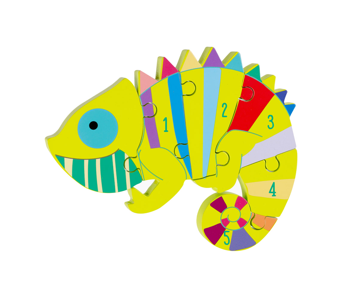 Orange Tree Chameleon Number Puzzle