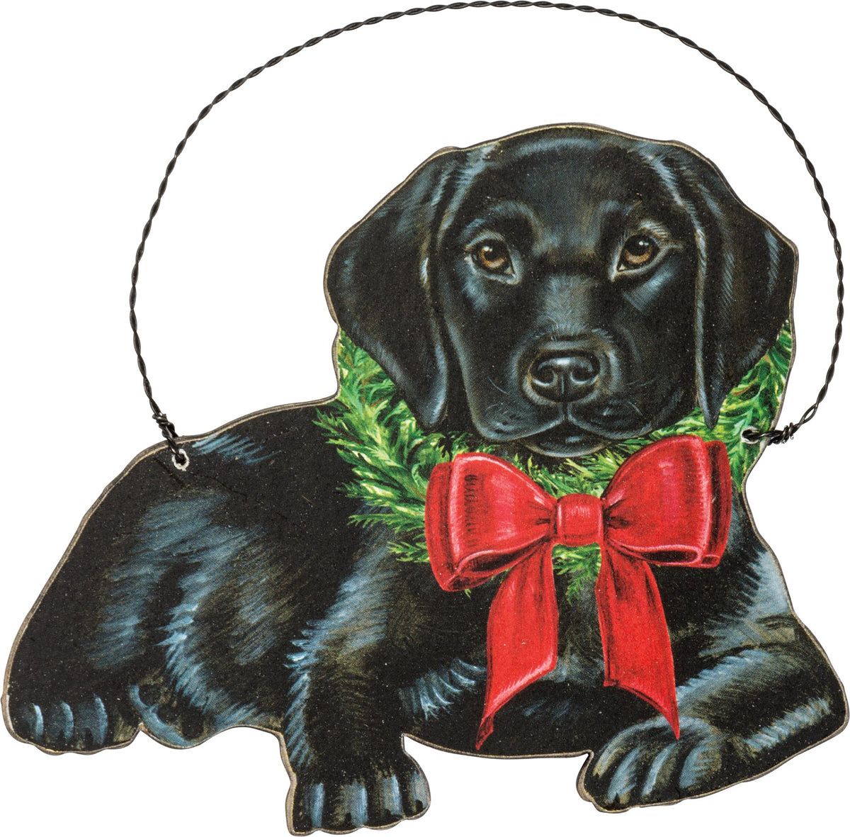 Christmas Dog Ornament