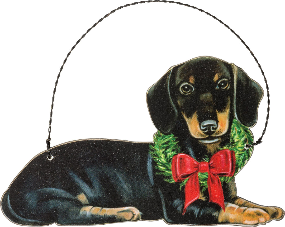 Christmas Dog Ornament