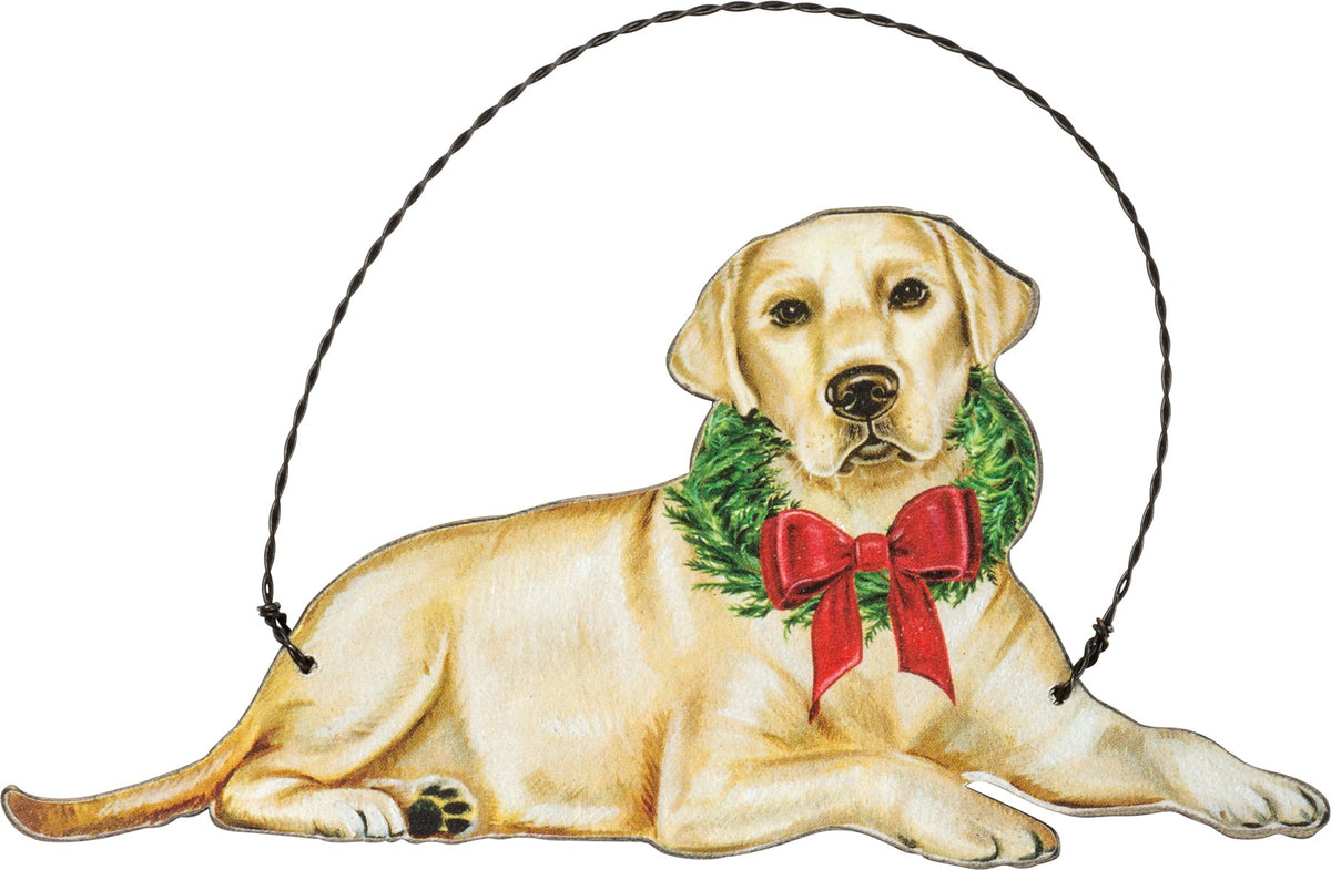 Christmas Dog Ornament