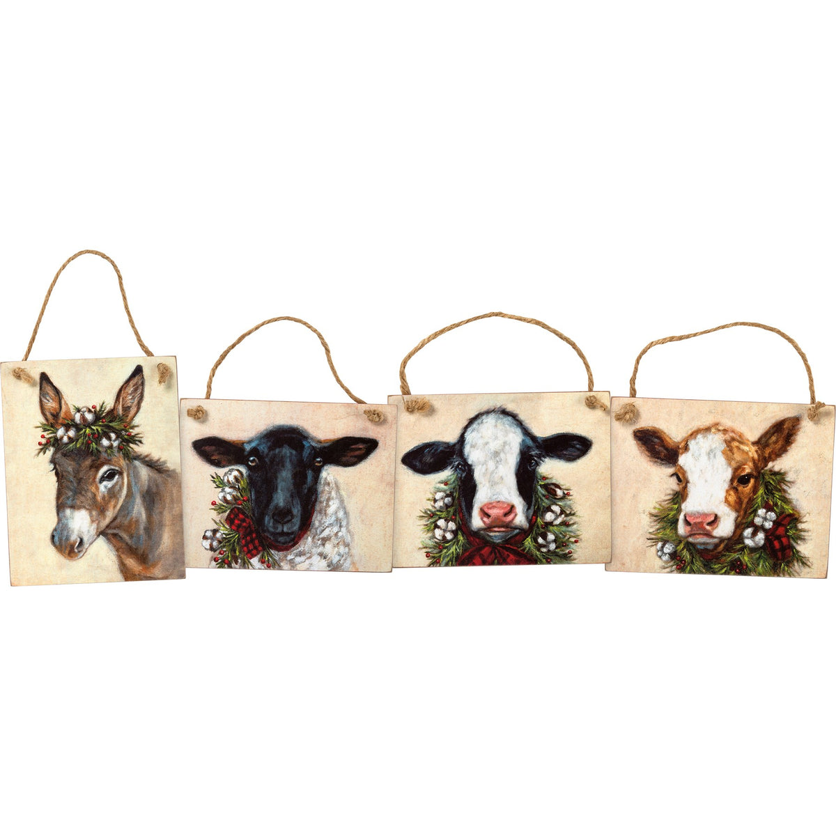 Christmas Farm Animals Ornament