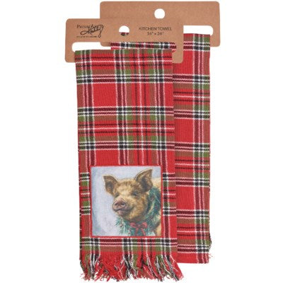 Christmas Theme Farm Animal Kitchen Linen