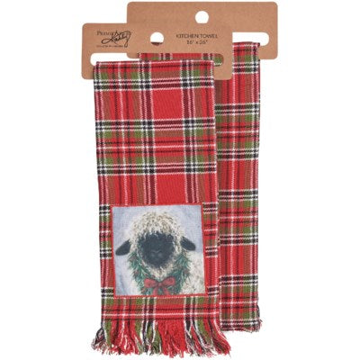 Christmas Theme Farm Animal Kitchen Linen