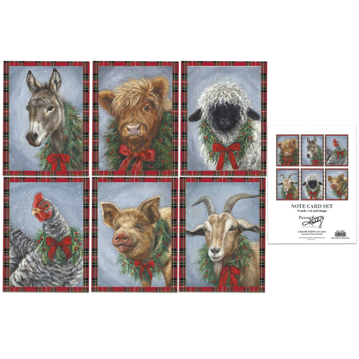 Christmas Note Card Set