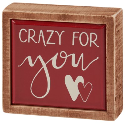 Valentine/Love Mini Box Sign