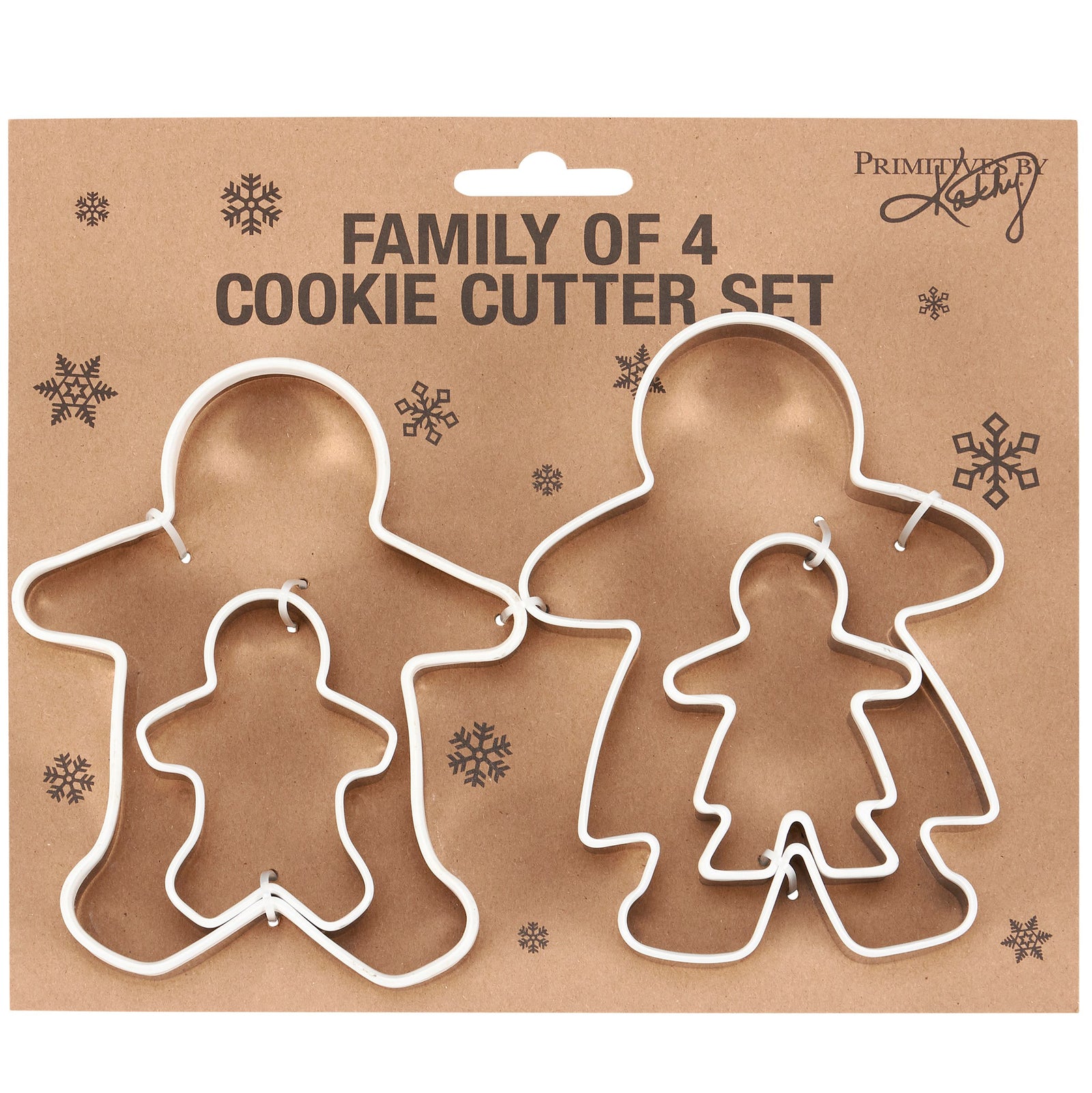 Gingerbread Family Cookie Cutter Set