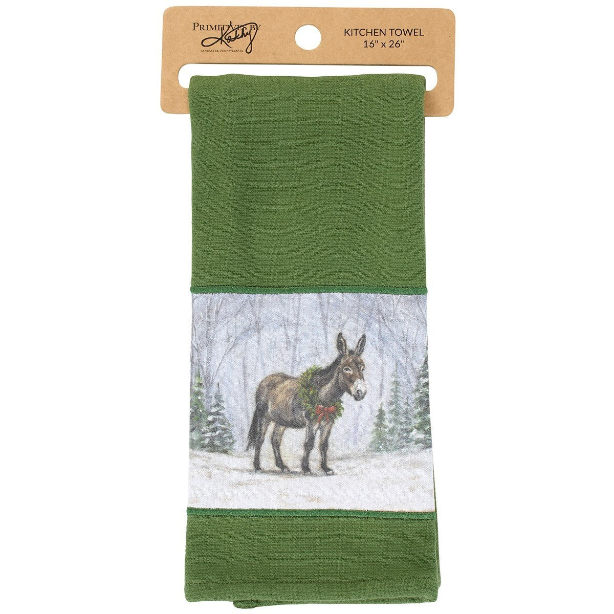 Christmas Theme Farm Animal Kitchen Linen