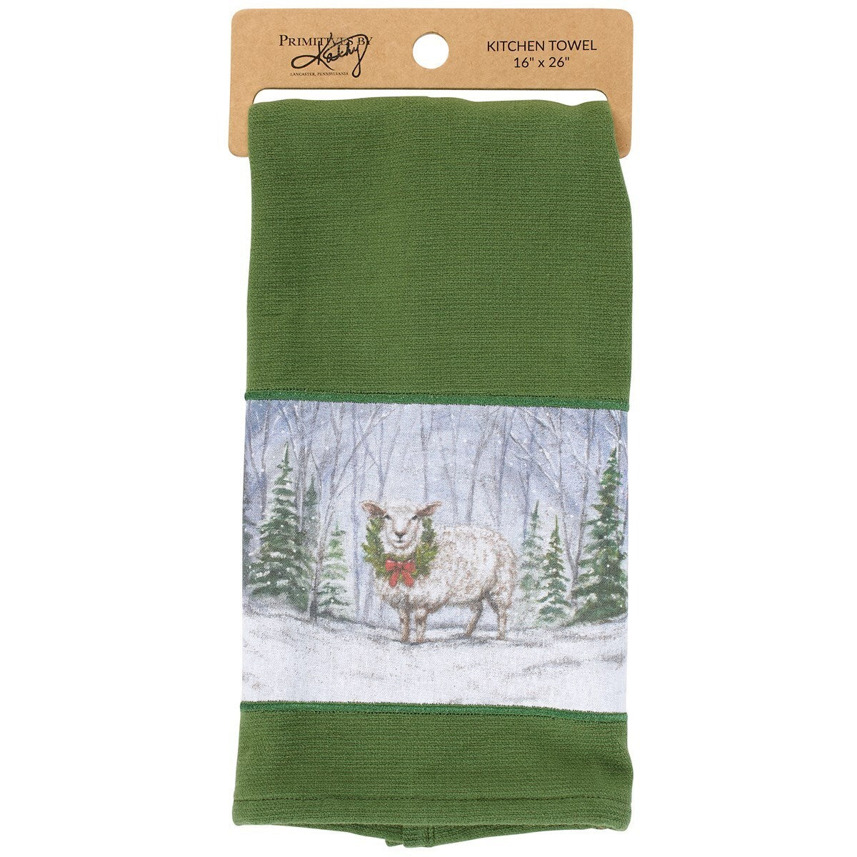 Christmas Theme Farm Animal Kitchen Linen