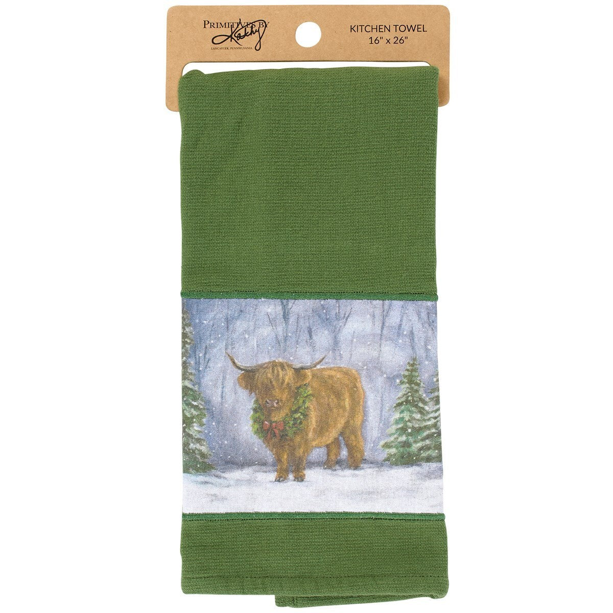 Christmas Theme Farm Animal Kitchen Linen