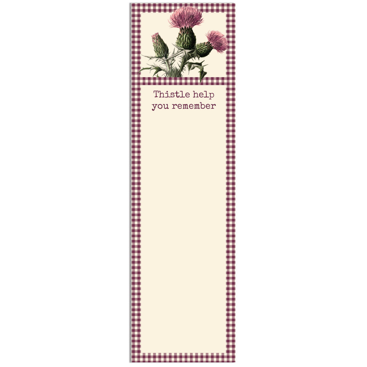 Vintage Floral Listpad