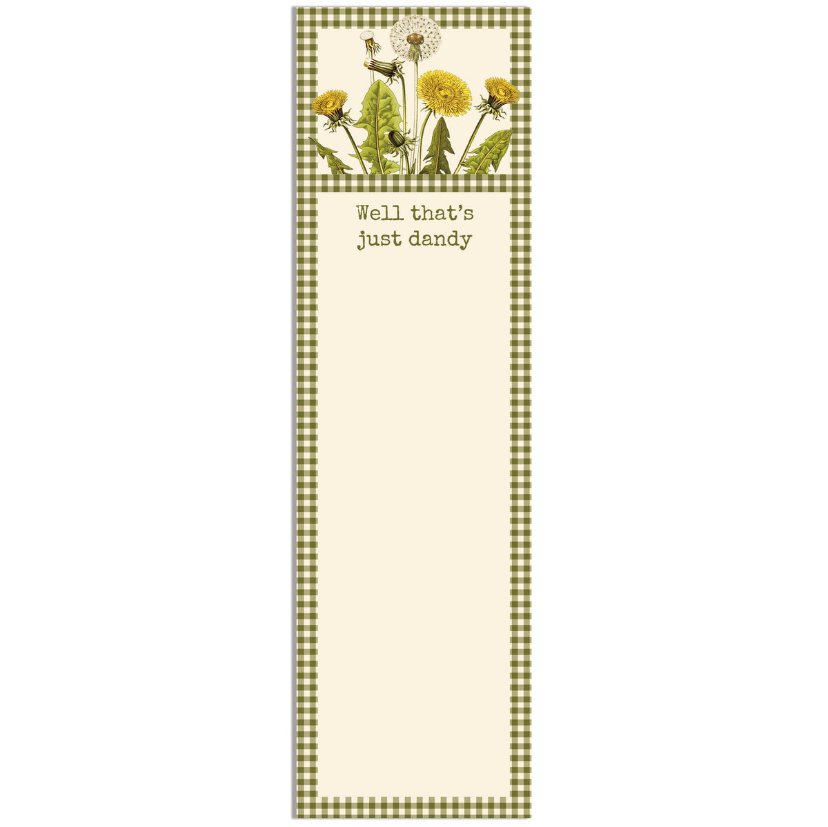 Vintage Floral Listpad