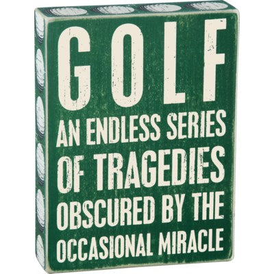 Black &amp; White Box Sign