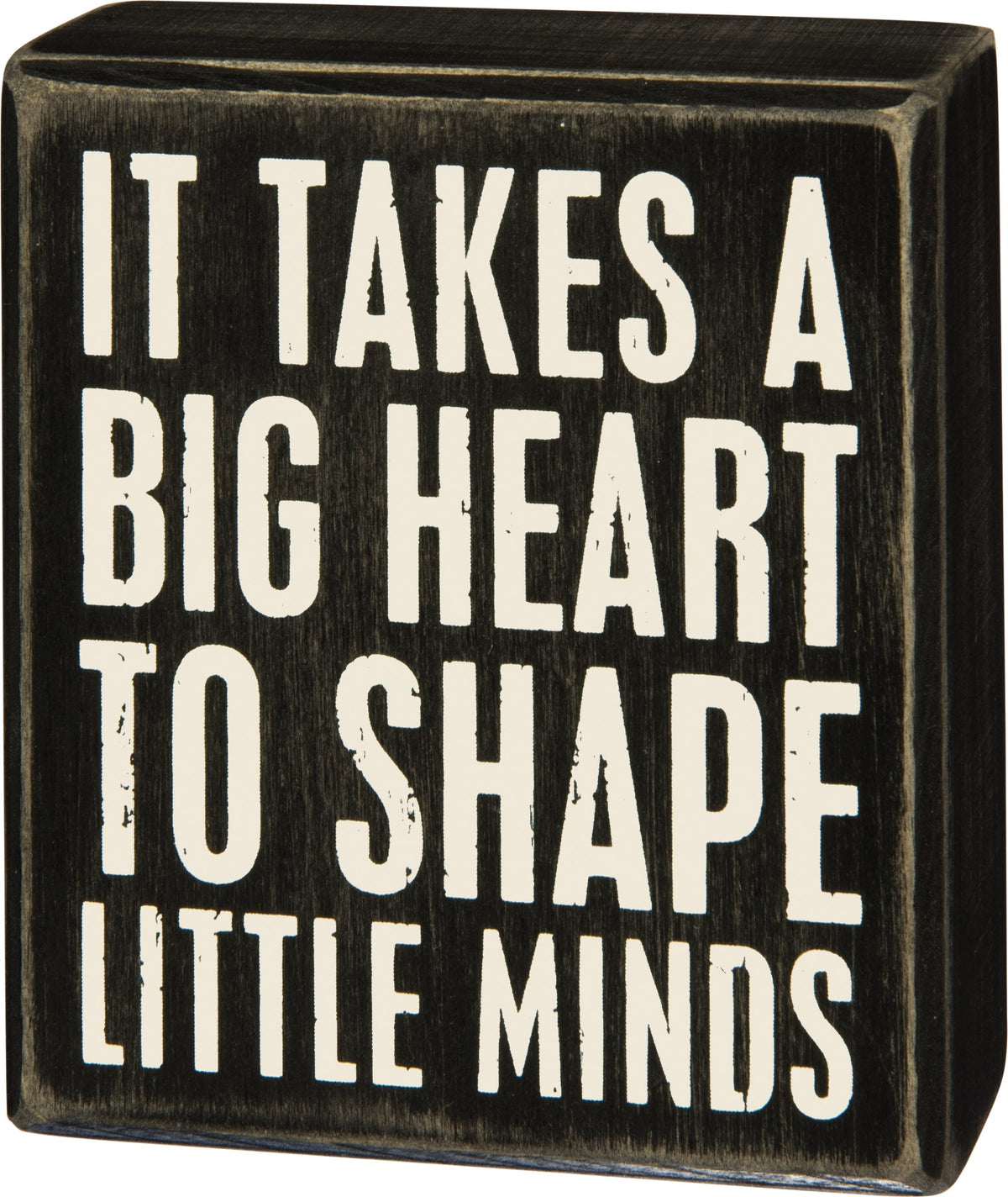 Black &amp; White Box Sign