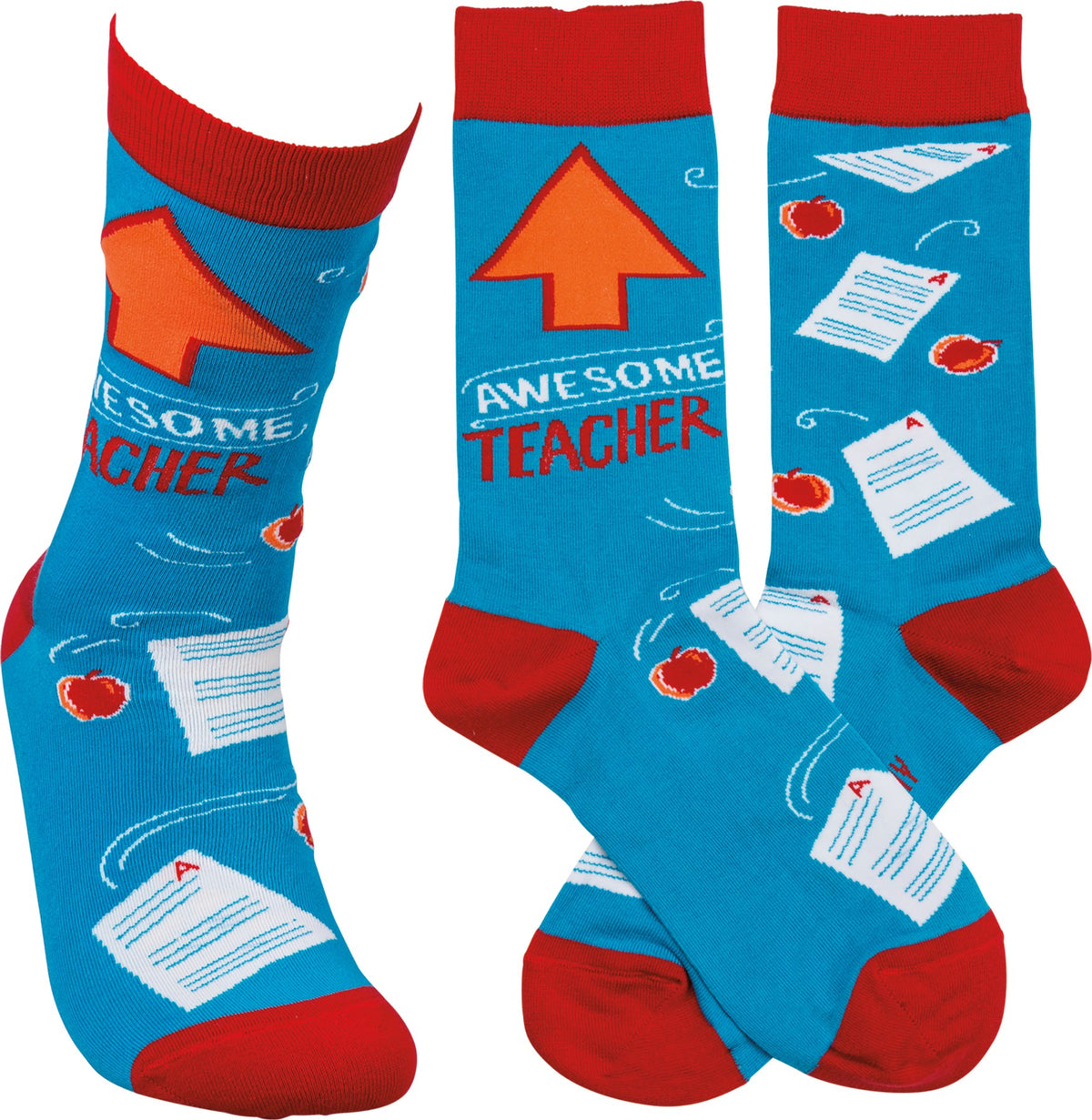 Primitive By Kathy Awesome Socks