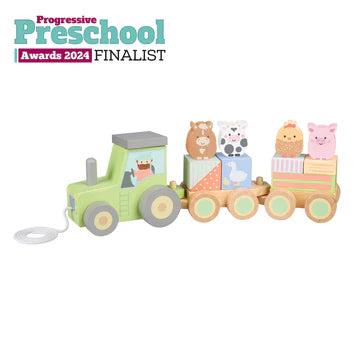 Orange Tree Toys Woodland Animal Puzzle Train