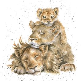 Wrendale 20cm x 20cm Canvas Print