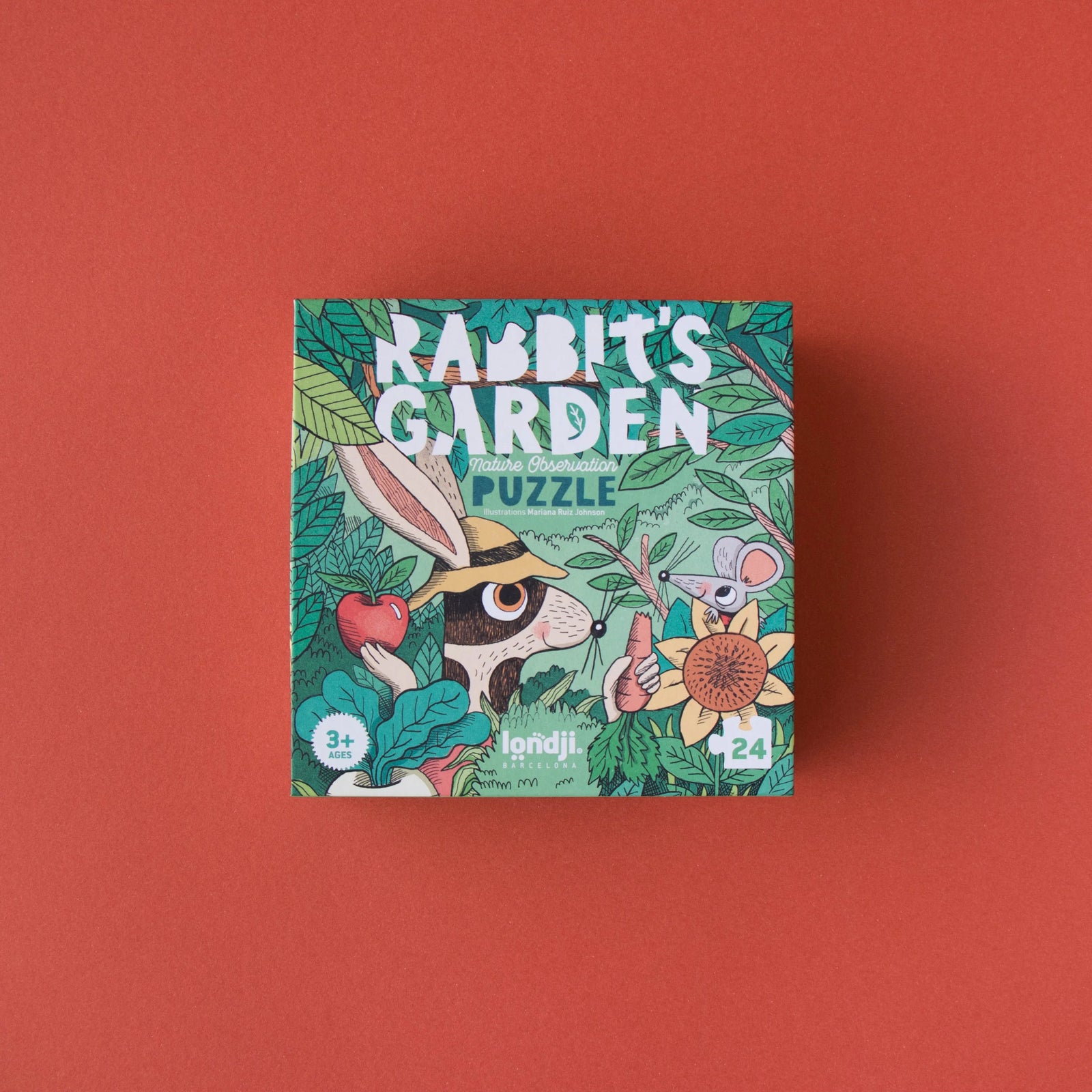 Rabbit's Garden Puzzle & Observation Game 24 Piece