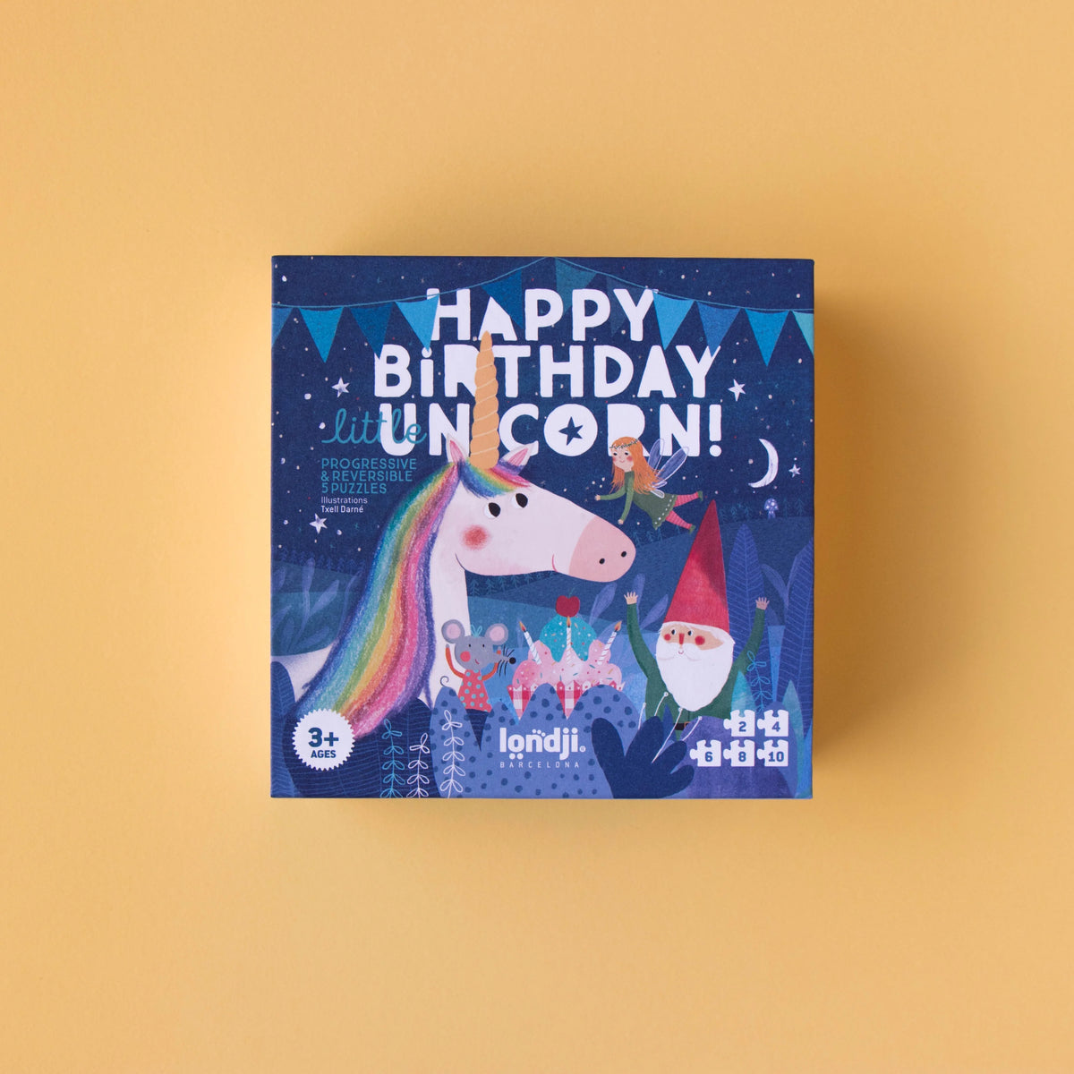 Happy Birthday Unicorn Puzzle