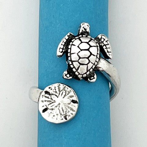 Basic Spirit Pewter Wrap Rings