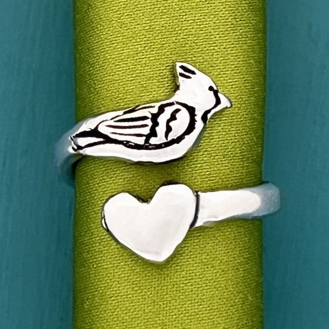 Basic Spirit Pewter Wrap Rings