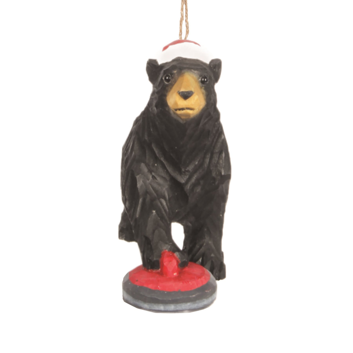 Hand Carved Wood Animal Ornaments