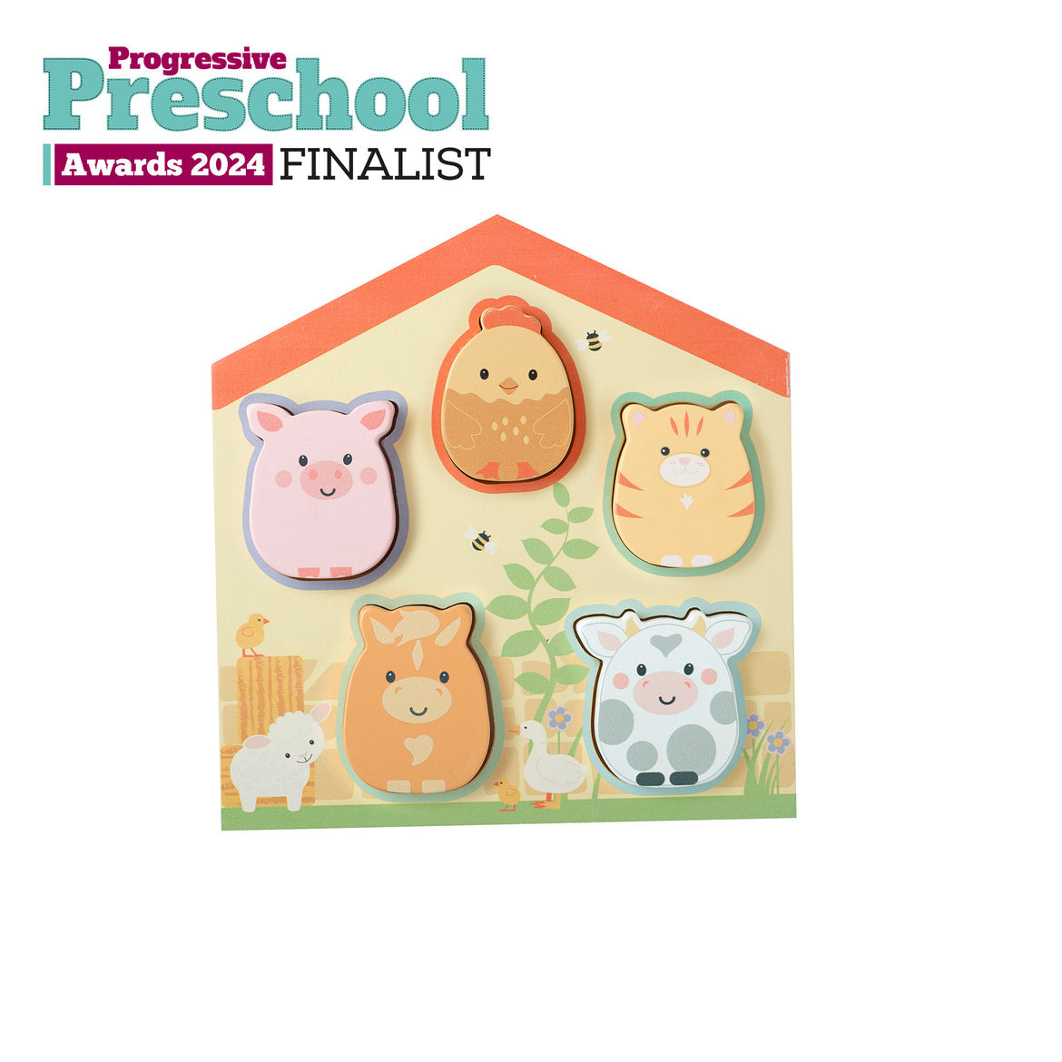 Orange Tree Farmyard Barn Puzzle