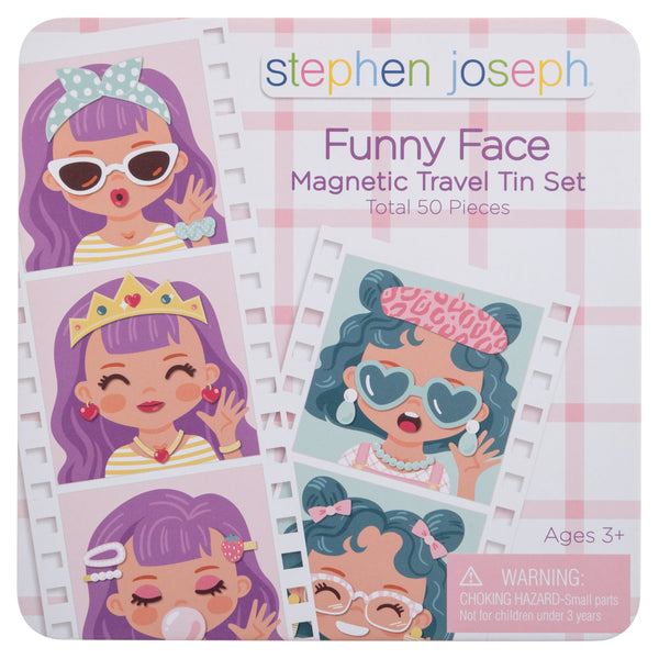 Stephen Joseph Funny Face Magnetic Set