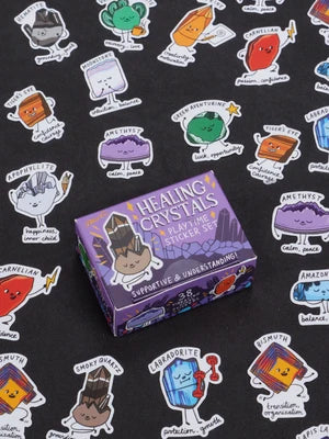 Blue Q Sticker Set