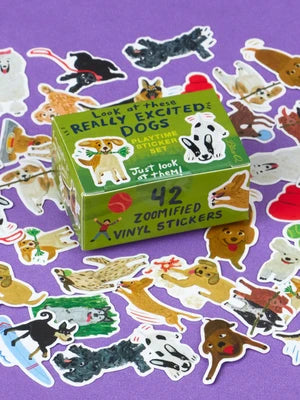 Blue Q Sticker Set