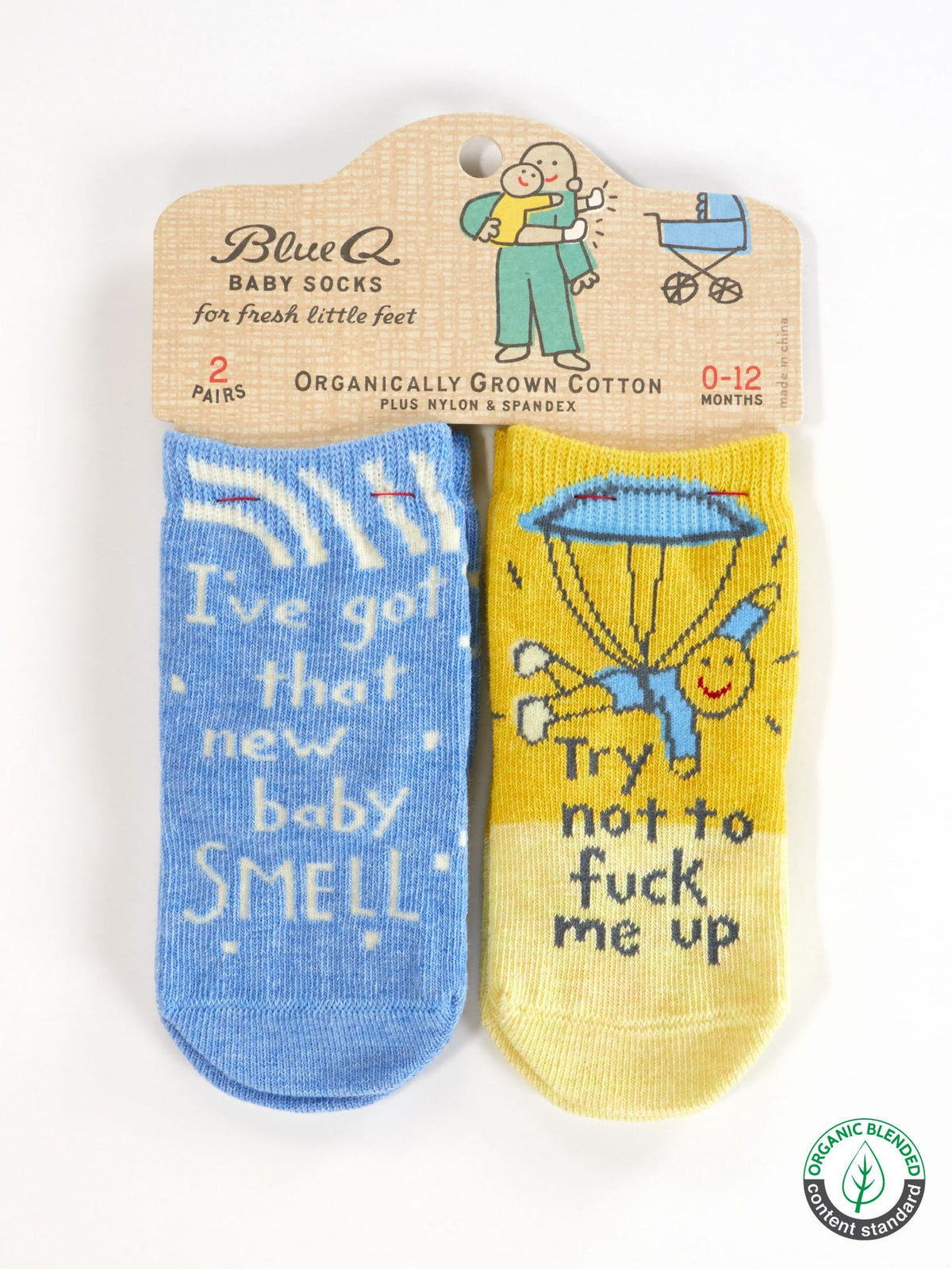 Blue Q Baby Socks