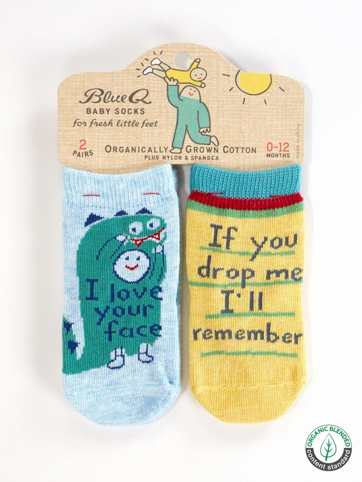Blue Q Baby Socks