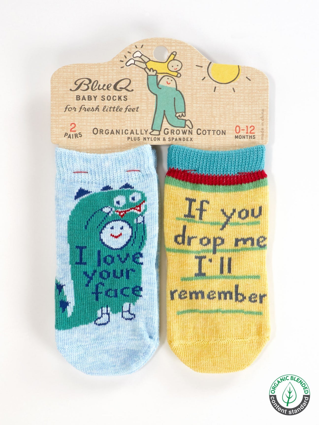 Blue Q Baby Socks