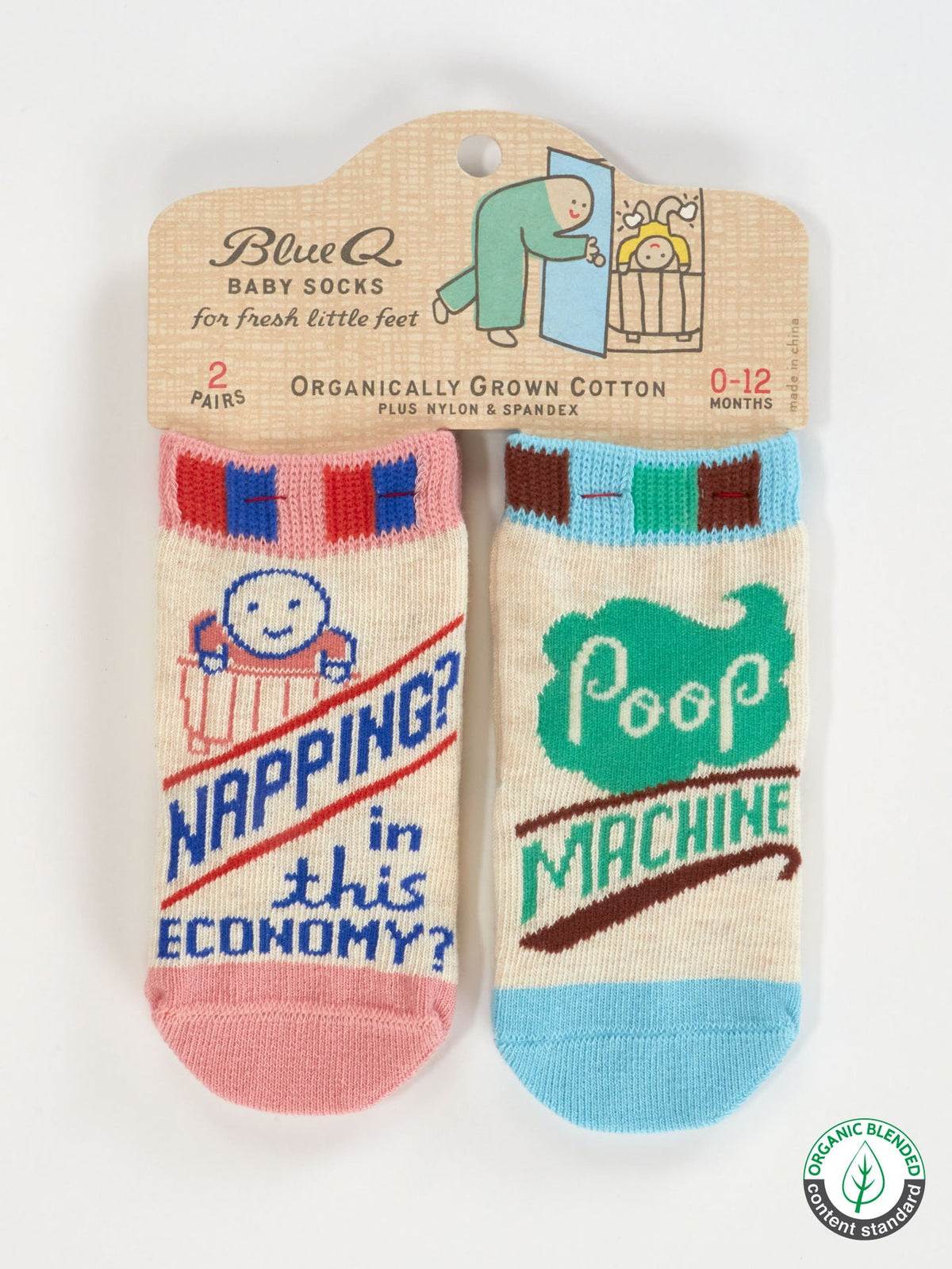 Blue Q Baby Socks