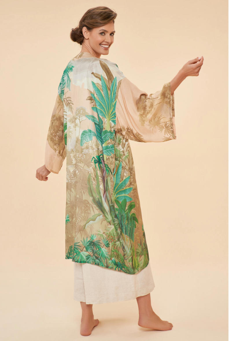 Powder Kimono Gown