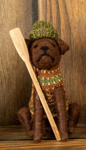 Felt Dog Ornament