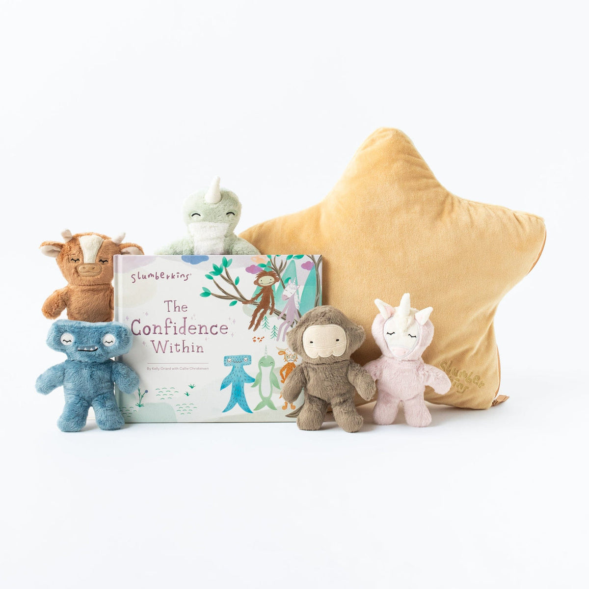 Slumberkins Crew Emotional Wellbeing Pillow Set