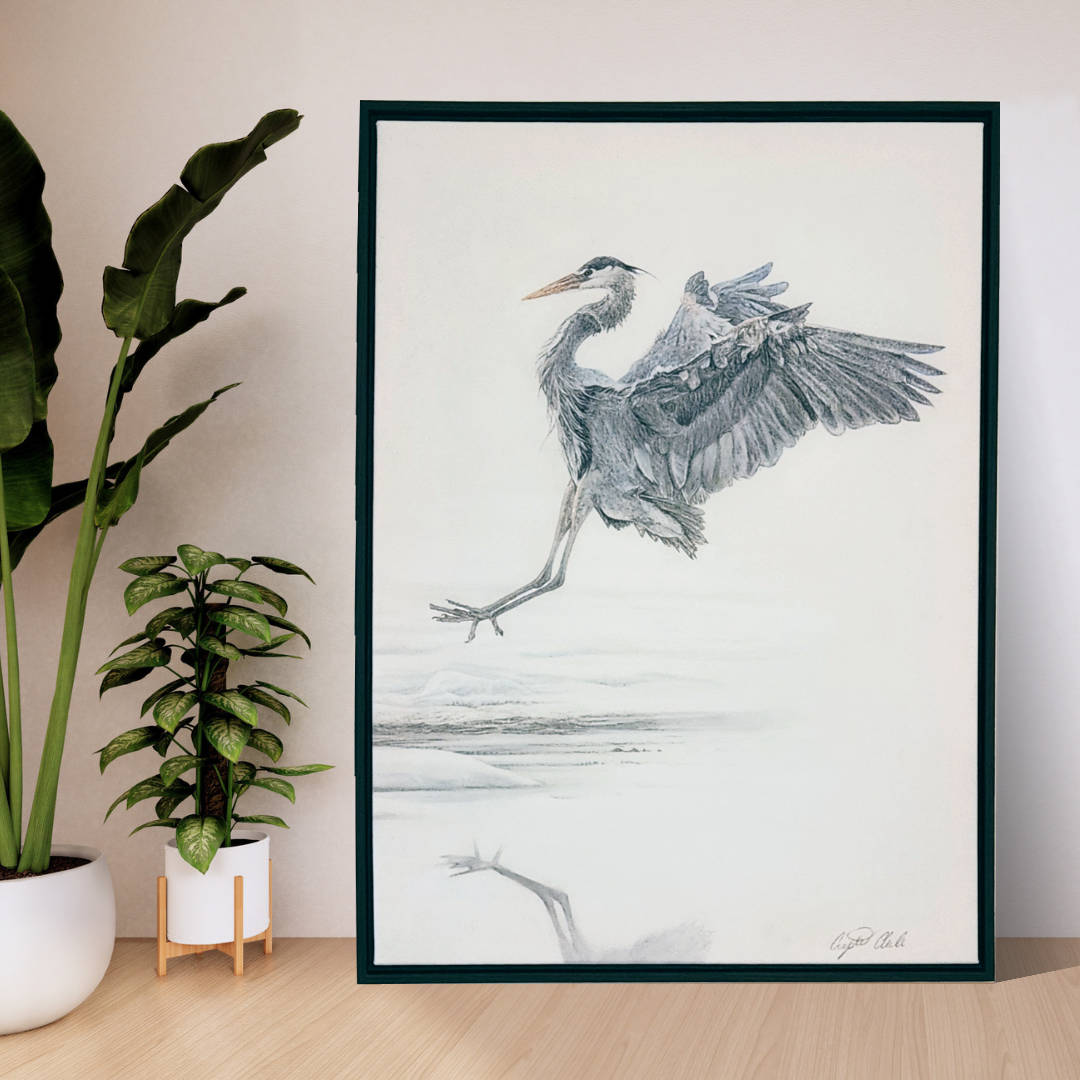 Crystal Clarke Fine Art Framed Canvas