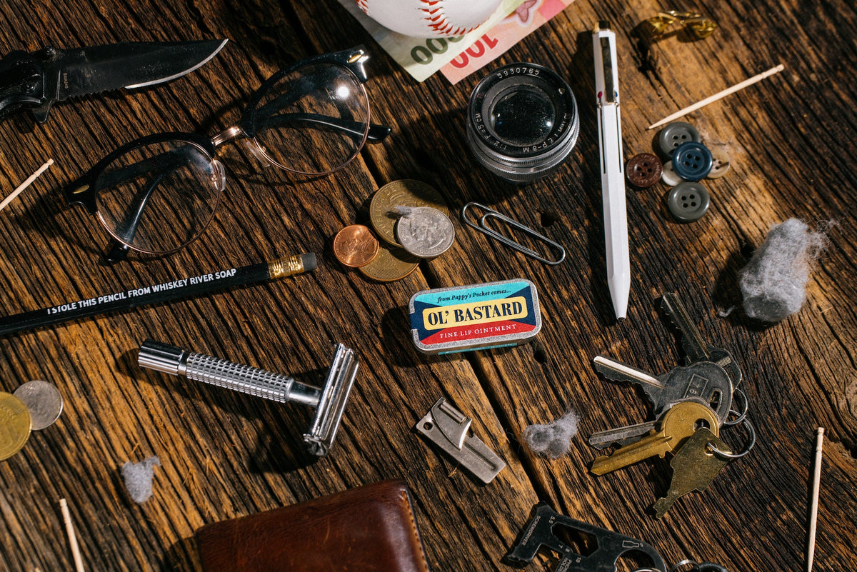 Whiskey River Lip Balm Tins