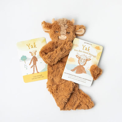 Slumberkins Snuggler &amp; Kin Emotional Wellbeing Plush Animal &amp; Book Set