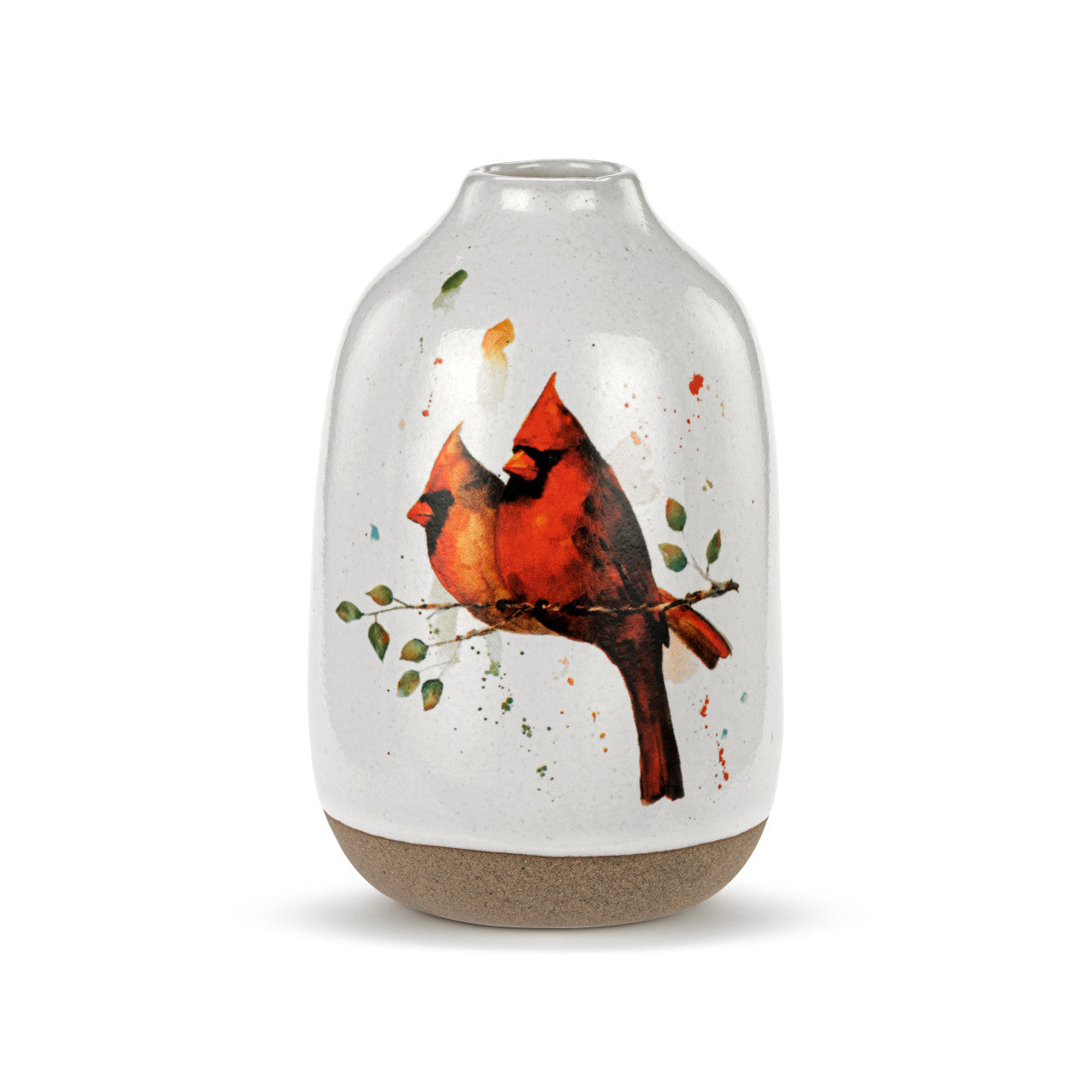 Cardinal Ceramic Salt and Pepper